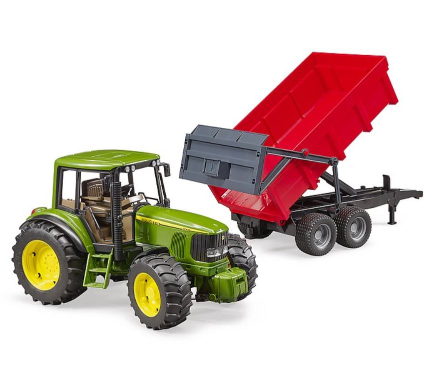Bruder John Deere 6920 with Tipping Trailer
