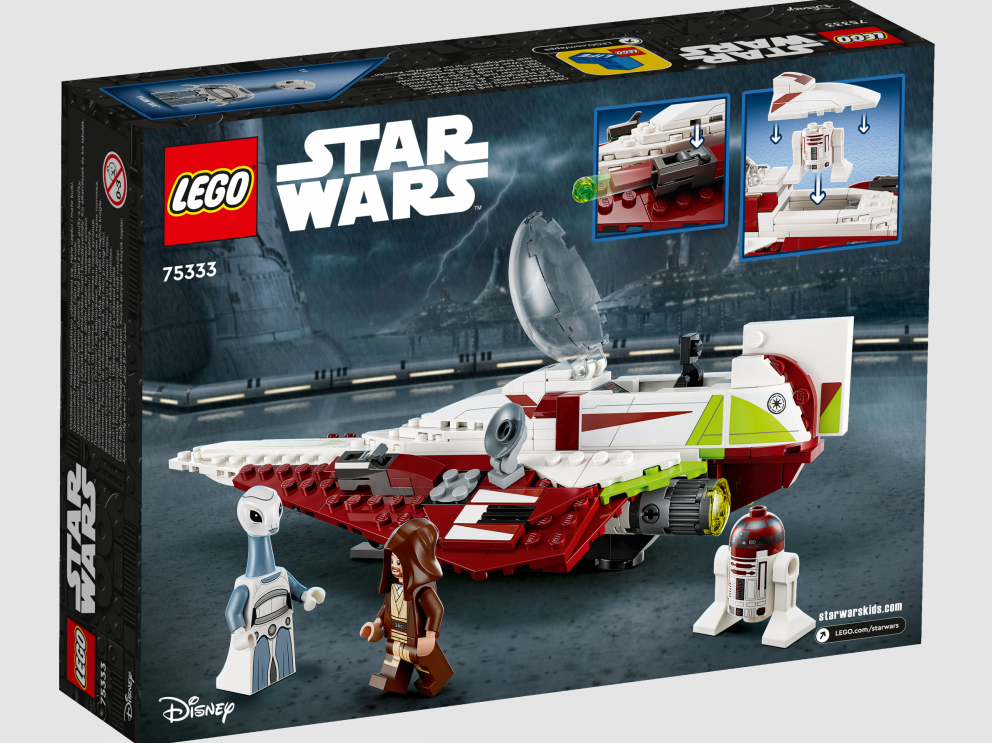 Lego Star Wars Obi-Wan Kenobi's Jedi Starfighter - 75333