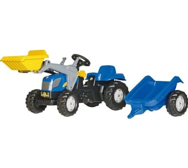 Rolly Kids New Holland Tractor with Trailer and Loader