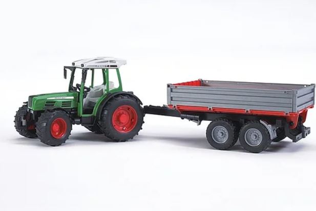 Bruder Fendt 211 Vario Tractor with Tipping Trailer