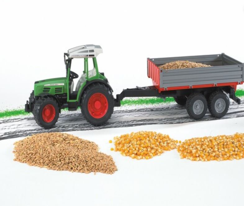 Bruder Fendt 211 Vario Tractor with Tipping Trailer