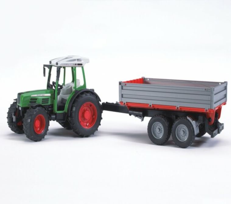 Bruder Fendt 209S Tractor with Tipping Trailer