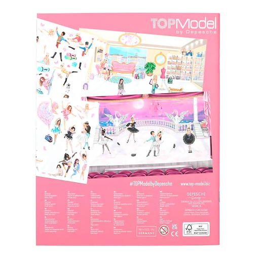TOPModel Ballet with 114 Stickers