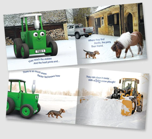 Tractor Ted A Winter's Day Book