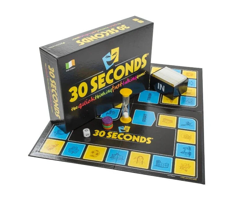 30 Seconds Board Game pieces cards board and timer Ireland