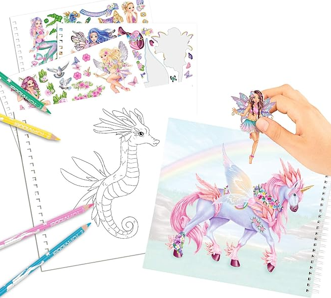 TOPModel Fantasy Friends with 375 Stickers