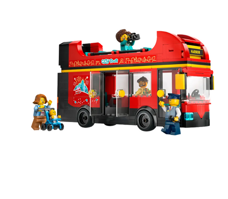 Lego City Red Double-Decker Sightseeing Bus - 60407