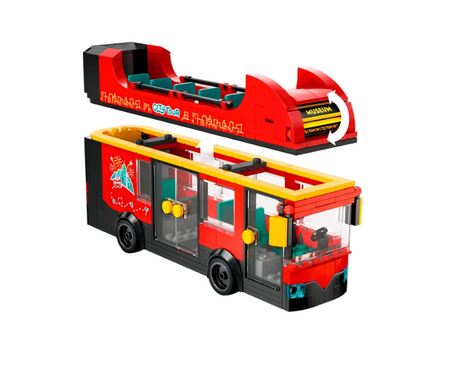 Lego City Red Double-Decker Sightseeing Bus - 60407