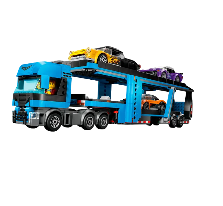 Lego City Car Transporter Truck with Sports Cars - 60408