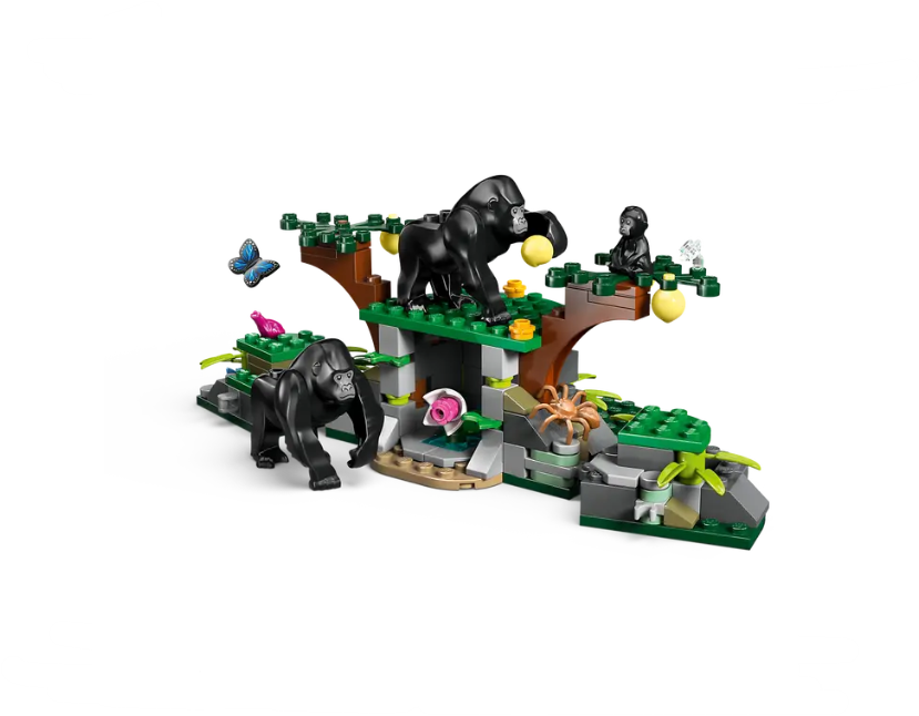 Lego City Jungle Explorer Helicopter at Base Camp - 60437