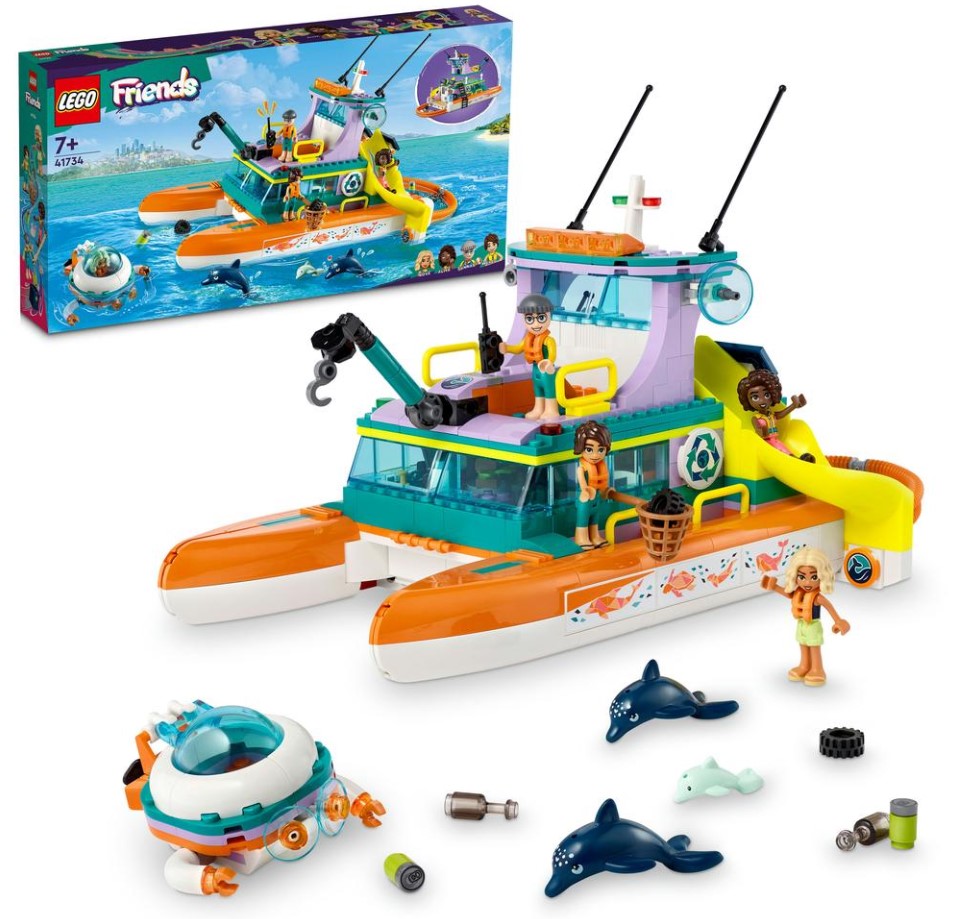 Lego Friends Sea Rescue Boat - 41734