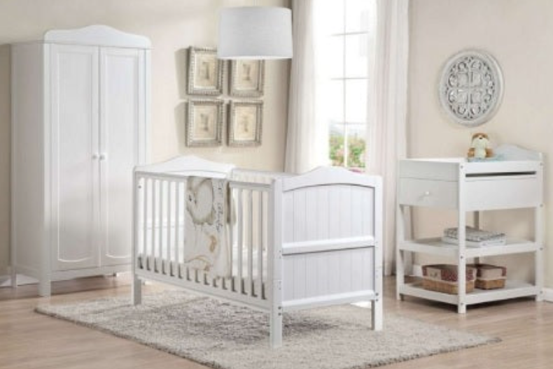 Babylo Ella White Cotbed