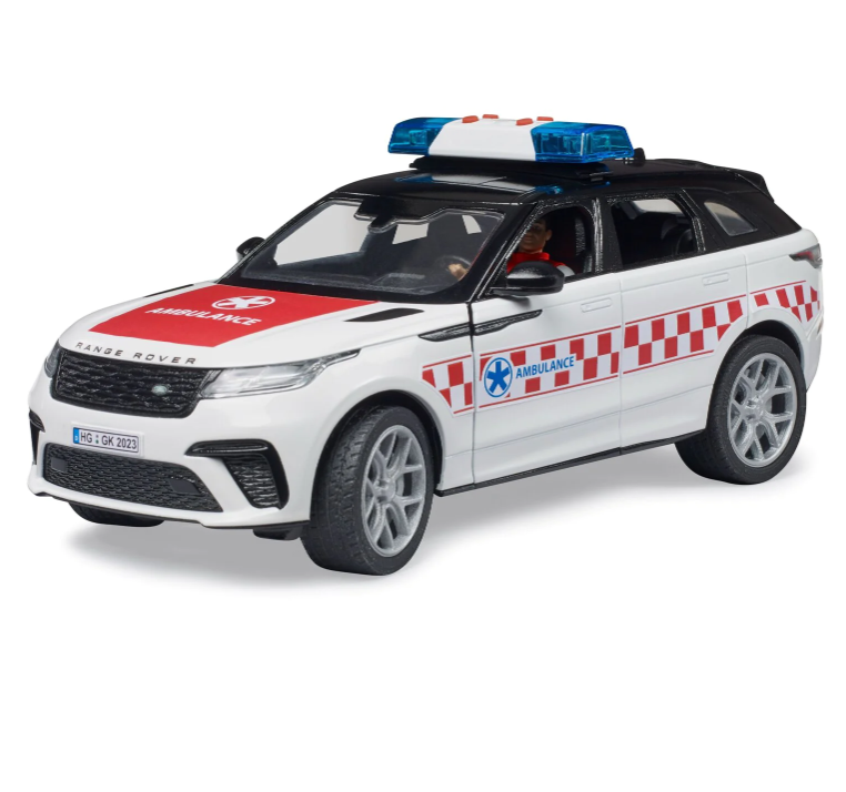 Bruder Range Rover Velar Ambulance with Figure