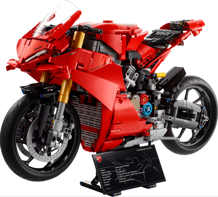 LEGO Technic Ducati Panigale V4 S Motorcycle 42202