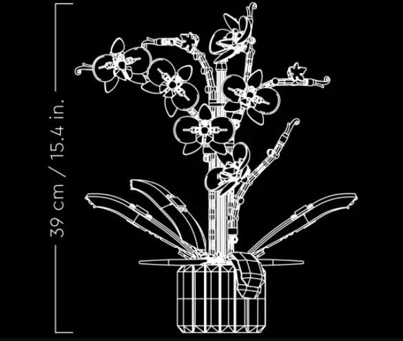 Lego Icons Orchid - 10311