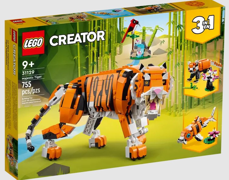 Lego Creator Majestic Tiger - 31129