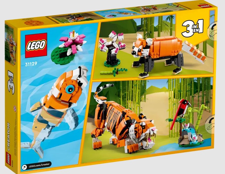 Lego Creator Majestic Tiger - 31129