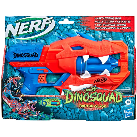 Image of Nerf Dinosquad Raptor-Slash Dart Blaster