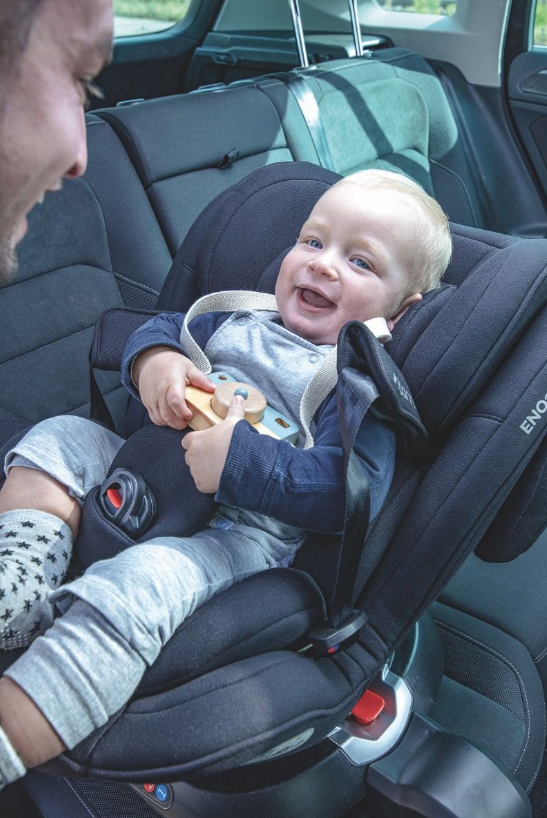 Osann Eno SL360 Rotating Car Seat Grey - Birth to 11 Years