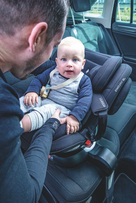 Osann Eno SL360 Rotating Car Seat Grey - Birth to 11 Years