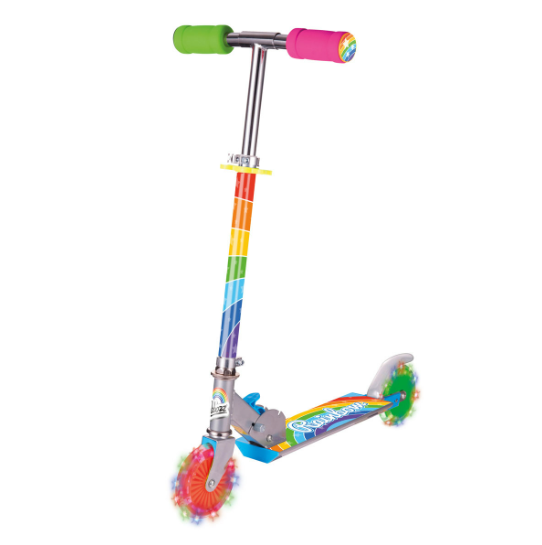 Rainbow Light Up Scooter