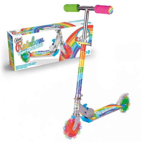 Image of Rainbow Light Up Scooter