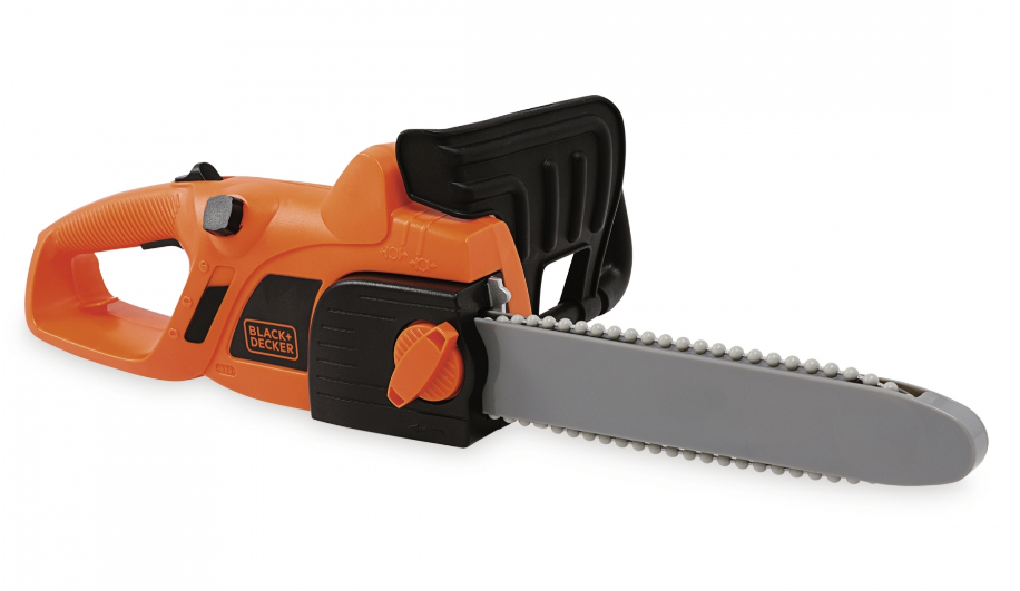 Image of Smoby Black & Decker Chainsaw with Light and Sound