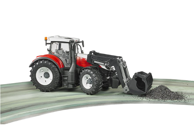 Bruder Steyr 6300 Terrus CVT C/w Front Loader 3181