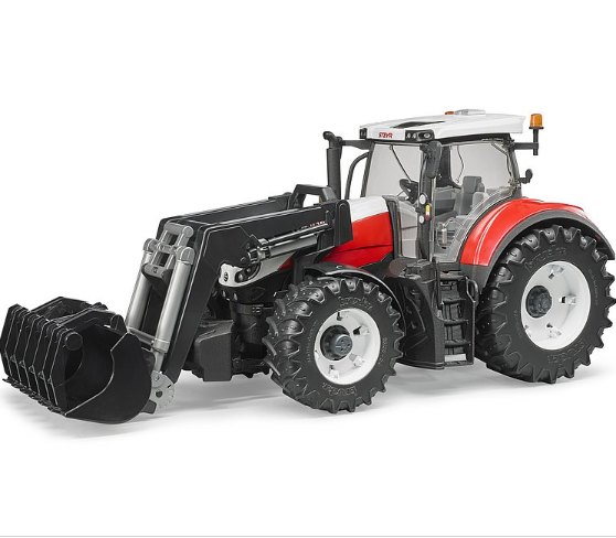 Bruder Steyr 6300 Terrus CVT with Frontloader ToyTown Toymaster
