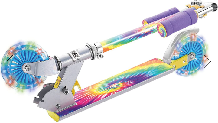 Tie Dye Light Up Scooter