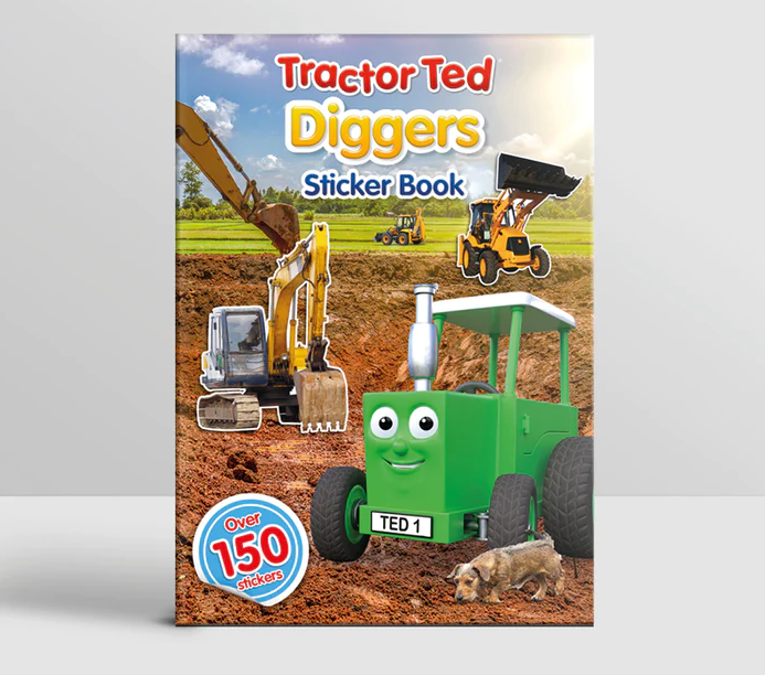 Tractor Ted Diggers Sticker Book