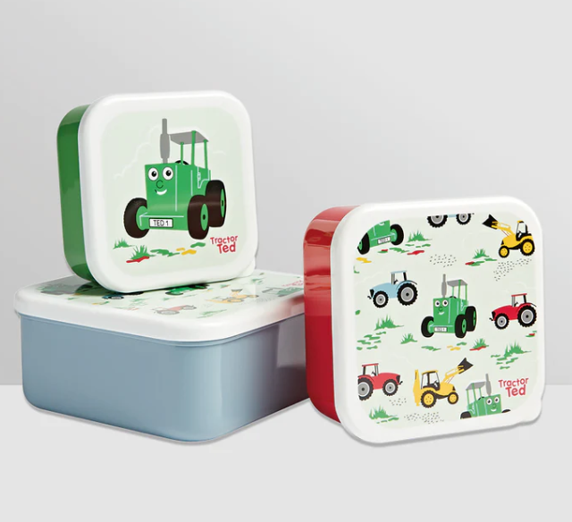 Tractor Ted Machines Snackpots red & grey - Ireland