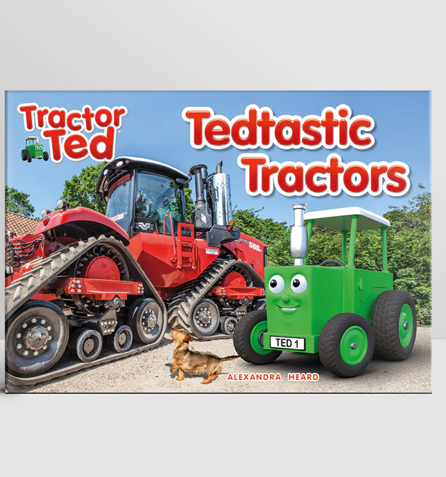 Tractor Ted Tedtastic Tractors Storybook front cover - Ireland