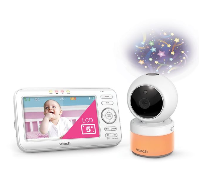 Vtech 5" Pan and Tilt Video Monitor with Night Light