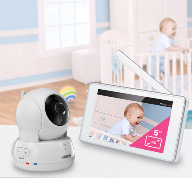 Vtech 5" Pan and Tilt Video Monitor with Night Light