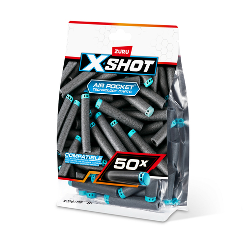 X-Shot Air Pocket Technology Darts – 50 Darts