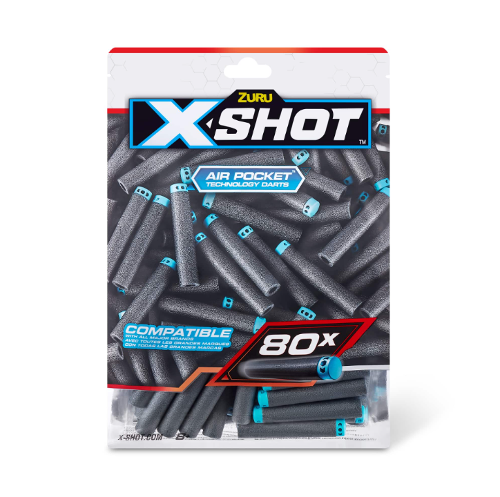 Image of X-Shot Air pocket Technology Darts 80x