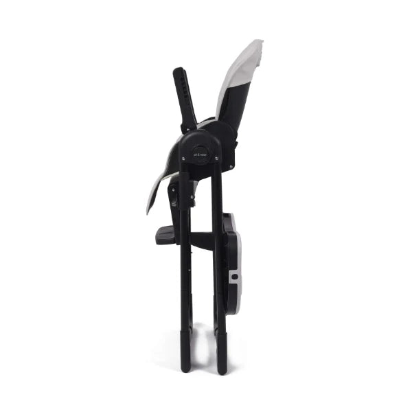 Babylo Sit & Relax Highchair folded side view showing compact storage position