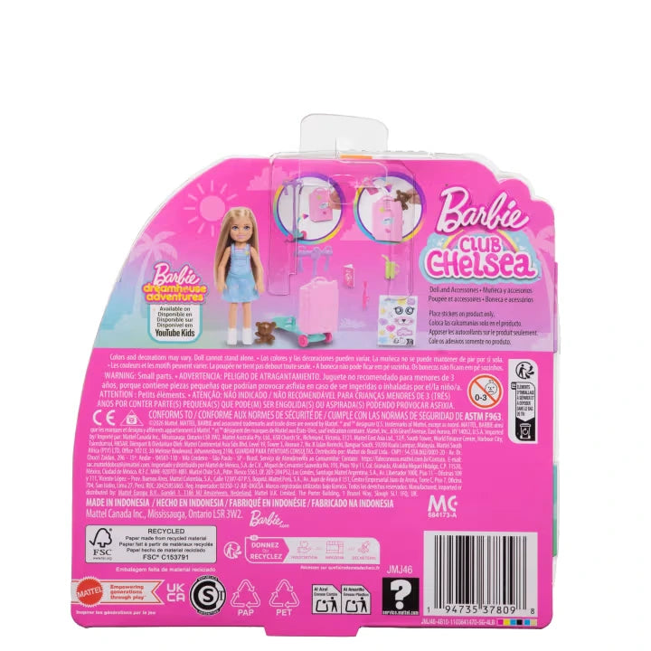 Barbie Club Chelsea Limitless Adventure Doll