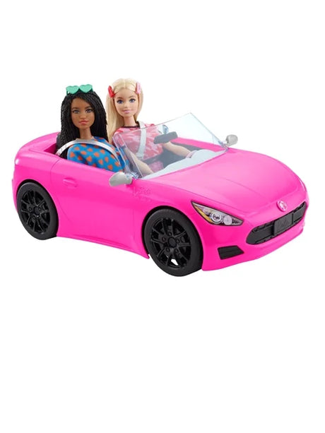 Barbie Convertible Vehicle with two Barbie dolls seated for play Ireland