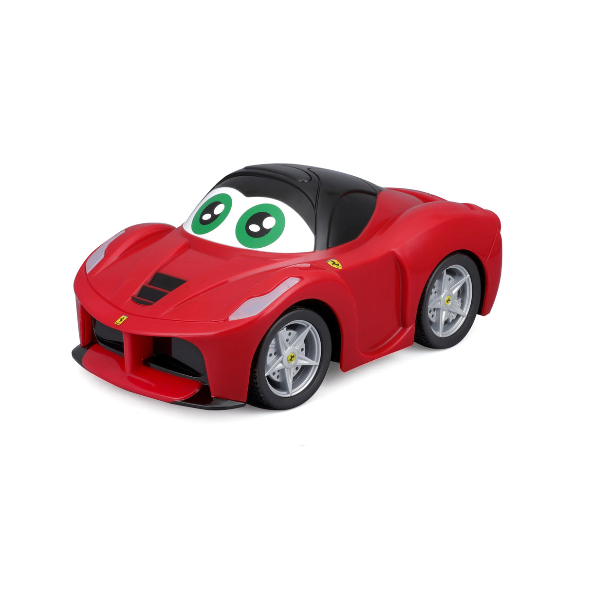 Bburago BB Junior Ferrari My First RC LaFerrari red car shown from the front angle