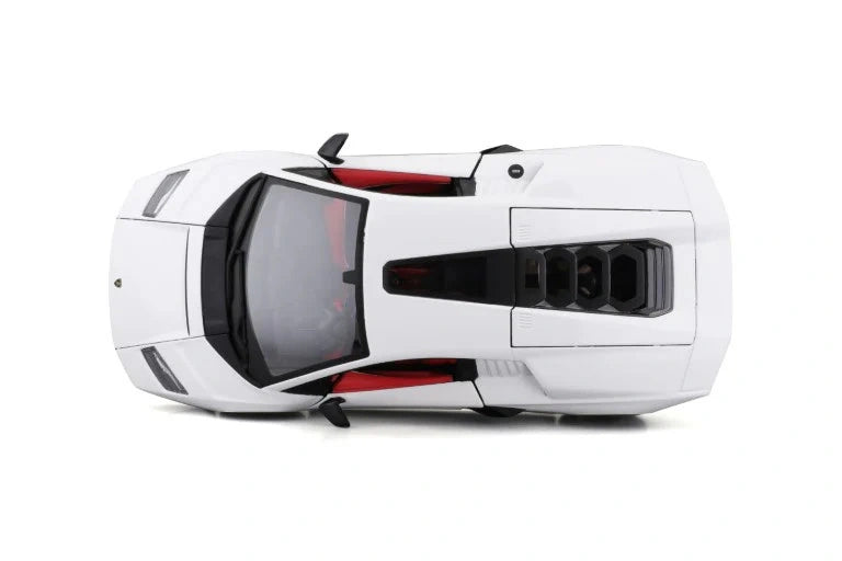 Bburago Lamborghini Countach LPI 800-4 top view showing black roof and engine cover details