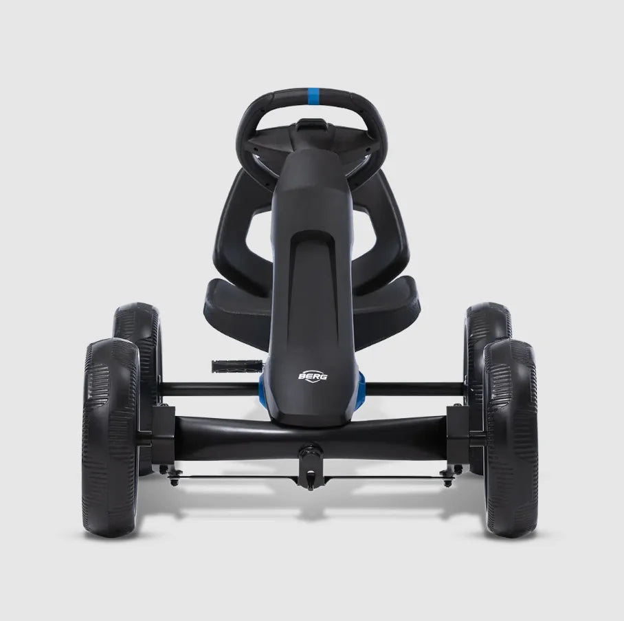 BERG Reppy Roadster go-kart front view showing sporty design and wide tires – Ireland