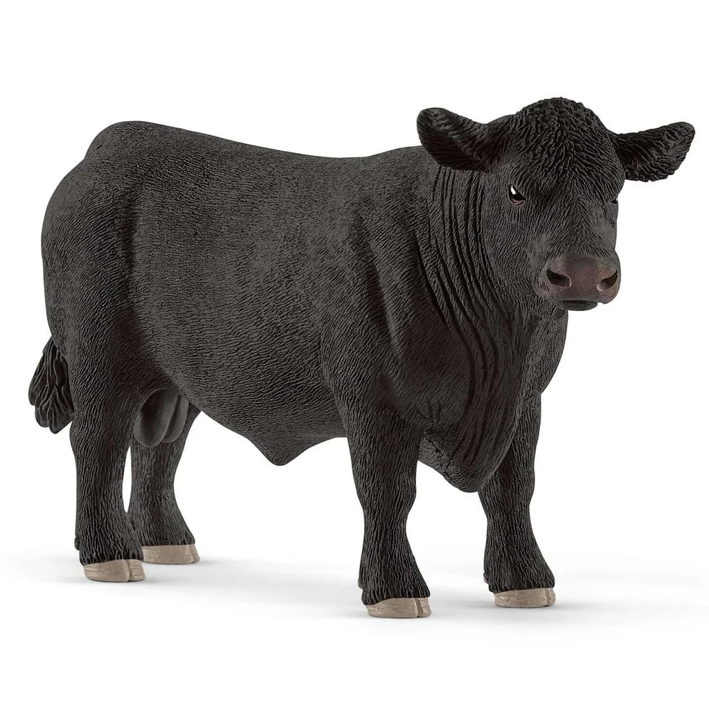 Black Angus Bull toy farm animal figure Schleich Ireland model 13879