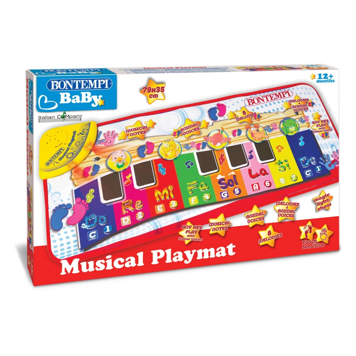 Bontempi Baby Musical Playmat in retail packaging