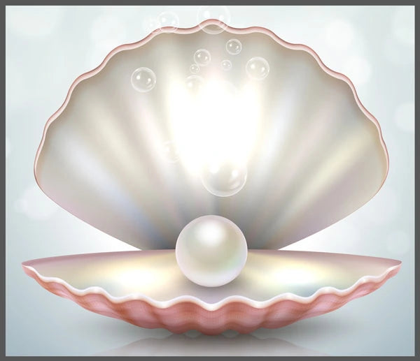 Brainstorm Mermaid Torch and Projector image showing a glowing pearl inside an open shell