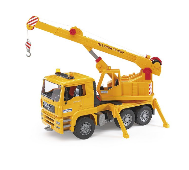 Bruder Man Crane Truck