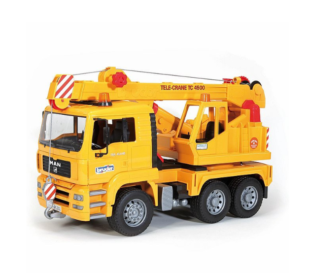 Bruder Man Crane Truck