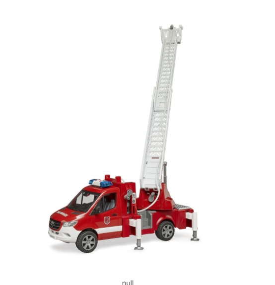 Bruder MB Sprinter Fire Engine Loader & Water Pump