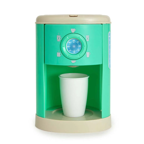 Casdon refillable toy coffee machine with play cup inserted – Ireland